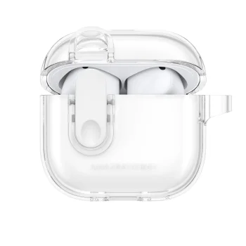 AmazingThing Minimal Case for Apple AirPods 4, Clear