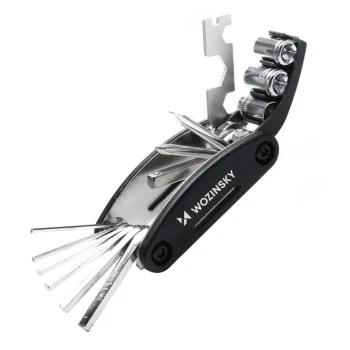 16-in-1 Bicycle Multi-Tool Repair Set Wozinsky WWZ-01N, Black