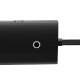Baseus Lite Series HUB 4-Port (USB-A на 4xUSB-A 3.0) 0,25 м чёрный (WKQX030001)