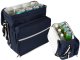 Insulated picnic bag with thermal lining, adjustable strap, 33x33x24 cm