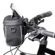 Wozinsky WBHBB-01 Handlebar and Shoulder Bike Bag, 4L, Black