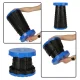 Folding Telescopic Camping Stool, Blue, up to 200 kg