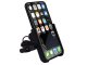 Motorcycle Phone Mount with USB Charger, Adjustable Handlebar Holder, Black