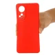 Huawei Nova 9 (NAM-AL00, NAM-LX9) / Honor 50 Soft Liquid Silicone Anti-Scratch Protective Case Cover, Red