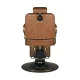 Gabbiano Boss \"Old Leather\" Barber Chair, Light Brown