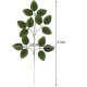 Artificial Rose Leaf Stems for Decoration, 12-Piece Set, Gardlov 22557
