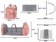 Многофункциональный рюкзак с кроваткой и USB, розовый