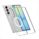 Spigen AirSkin MagFit Case for Samsung Galaxy Z Fold 8 Ultra, Clear and White