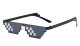 Thug Life Glasses 8 Bit Pixelated Meme Sunglasses for Parties and Fun