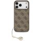 Guess 4G Charms Collection MagSafe Phone Case Cover iPhone 17 Pro Max - brown