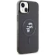 Karl Lagerfeld iPhone 15 Case Karl&Choupette Glitter MagSafe, Black