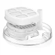 Dogness Mini Dog and Cat Water Fountain Drinker 1L, White