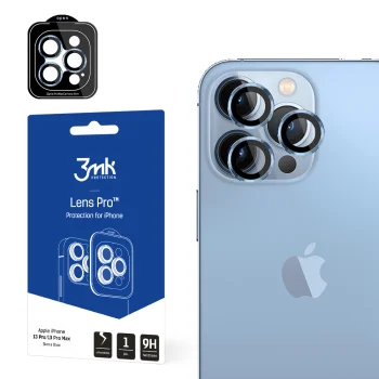 3Mk Lens Protection Pro for iPhone 13 Pro / 13 Pro Max, Sierra Blue