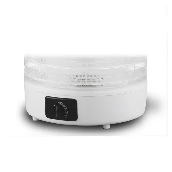 LTC Round Food Dehydrator with 5 Trays, 240 W, White