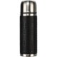 Emsa SENATOR SLEEVE Insulated Bottle 0.5L, Black/Silver