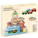 Kruzzel 00022446 Wooden Parking Garage for Kids