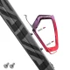 Rockbros RKL02 Aluminum Bicycle Bottle Cage - Black and Red