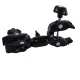 Double-sided clamp holder the camera - black