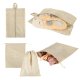 Luggage Suitcase Organiser Travel Garment Bags for Clothing, Underwear, Cosmetics etc., Set of 8