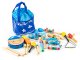 ECOTOYS Kids Musical Instrument Set, 16-Piece Percussion Toys with Bag