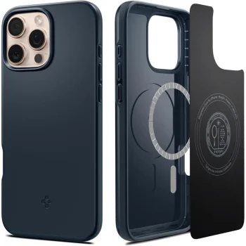 Spigen Thin Fit MagSafe Case for iPhone 16 Pro Max, Dark Gray