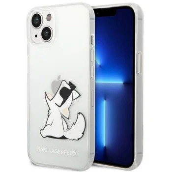 Karl Lagerfeld Choupette Fun Case for iPhone 14 Plus 6.7" Transparent
