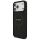 Guess Saffiano Classic Logo MagSafe Case for iPhone 17 Pro Max, Black