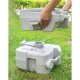 Trizand 00024498 Portable Toilet 20L, Grey