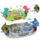 Finger Catapult Desktop Table Shooting Classic Arcade Game, Dinosaurs