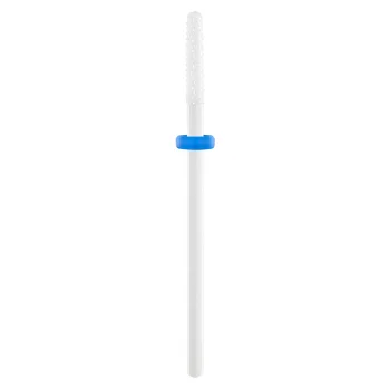 Exo Ceramic Nail Drill Bit, Rounded Cylinder, Medium Grit, 2.2mm
