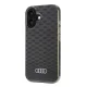 Audi IML Stitching Pattern MagSafe Case for iPhone 16 6.1\", Black