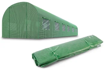 Plonos 4918-F Garden Greenhouse Foil 3x6m (18m2), Green