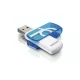 Philips Vivid Edition 16GB USB 3.0 Flash Drive, Ocean Blue / White