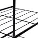 Modernhome Shoe Rack with Wooden Top, Metal Frame, LOFT Style