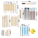 Maaleo 26135 Clay Sculpting and Modeling Tools Set, 40-Piece Kit
