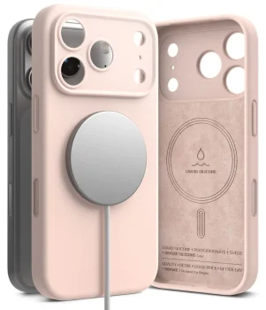 Ringke Silicone MagSafe Case for iPhone 18 Pro Max, Pink