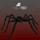 Malatec 90cm Large Artificial Spider Halloween Decoration, Black