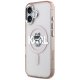 Karl Lagerfeld IML Choupette Sketch Logo MagSafe Case for iPhone 17, Pink