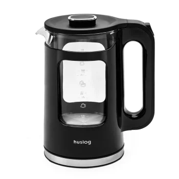 Huslog AK-02024H Double Wall Electric Kettle, 1.7L, 2200W