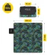 4FIZJO Insulated Picnic and Beach Blanket 200 x 200 cm Palm Leaves
