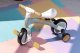 ECOTOYS 3 in 1 bērnu balansa velosipēds ar pedāļiem, zaļš