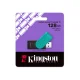 Kingston 128GB USB 3.2 Gen 1 Flash Drive DataTraveler Exodia S, Black Turquoise