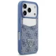 Guess 4G nauble Card Triange case for iPhone 18 Pro / 17 Pro, blue