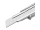Universal metal utility knife for wallpaper, 18mm snap-off blade