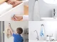 Self-Adhesive Push-In Towel and Cloth Holder, 4 cm