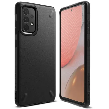 Samsung Galaxy A72 (SM-A725F/DS) Ringke Onyx Durable TPU Case Cover, Black