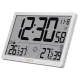 Kienzle Jumbo NEO LCD Weather Wall Clock Weather Station, White