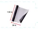 Brushed Black Self-Adhesive Vinyl Wrap Film 1.52x30m