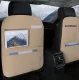 Car Seat Back Organizer PU Leather, Beige
