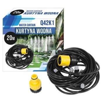 20m Garden Water Curtain Mist Sprinkler